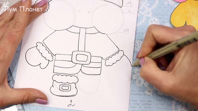 УТОЧКА Лалафанфан ИЗ БУМАГИ и КОСТЮМ САНТЫ! Как сделать уточку Лалафанфан DIY Lalafanfan смотреть онлайн
