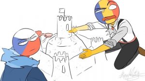 Политические фокусы и не только (countryhumans meme).