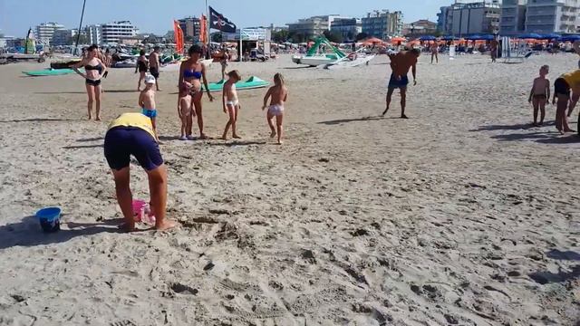 Meine Erholung In Italien. Die Stadt Rimini. Мой отдых в Италии. Город Римини.