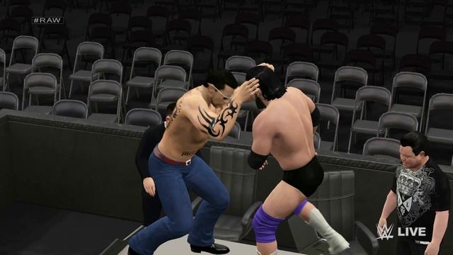 WWE2K15 Как провести OMG на комментаторский стол или как изменить финишер!!! смотреть онлайн