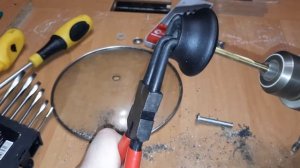 Делаю ручку для крышки от кастрюли