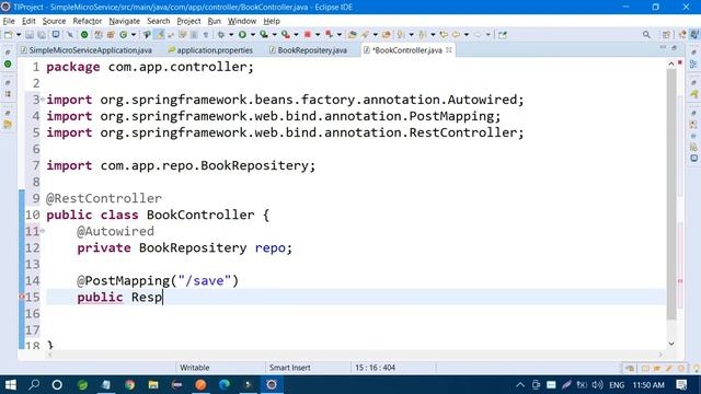 Spring Boot With MongoDB create one microservices with example смотреть онлайн