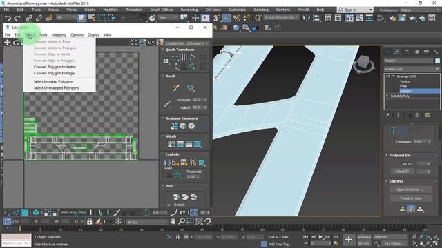 Low Poly Airport and it's Runway | 3D modeling time lapse video made with 3Ds Max 2018 смотреть онлайн