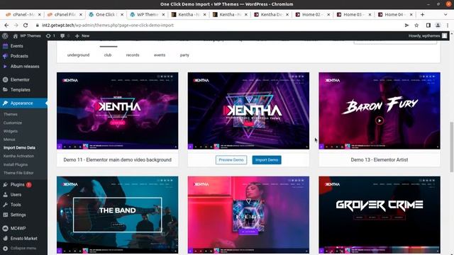DJ, Musicians, Bands Website | Responsive Techno Music WordPress theme | Kentha WordPress Theme смотреть онлайн