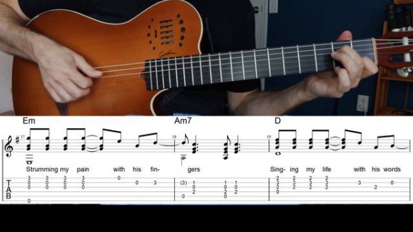 Killing Me Softly | Fingerstyle | Guitar Tab