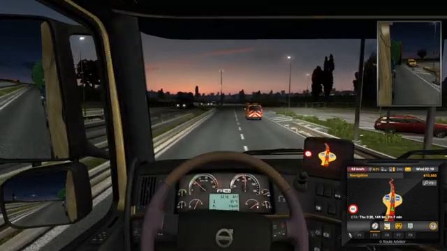 INDUSTRIAL CONDENSER DELIVERY WITH VOLVO FH SLEEPER 700hp (515KW),12 SPEEDS- EURO TRUCK SIMULATOR 2 смотреть онлайн