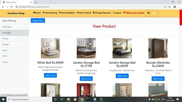 Django | Online Furniture Shop | Python Django Project | E commerce Project смотреть онлайн
