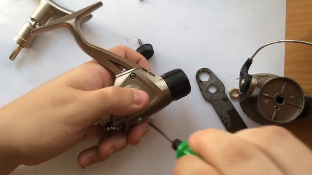 Катушка Gainer GE 40 зборка