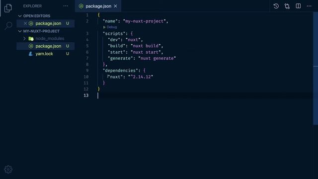 Nuxt: Manual Installation смотреть онлайн