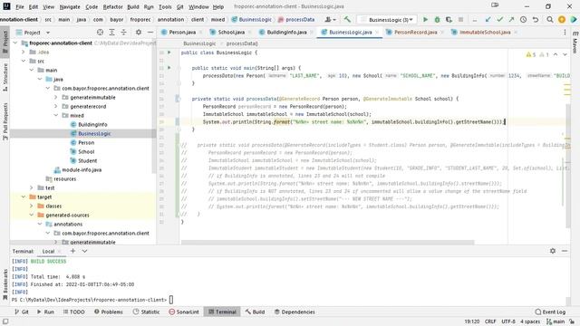Froporec 1.2 - Achieve Full Immutability of Java data objects смотреть онлайн