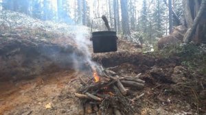 Балаган в лесу своими руками. Начало.