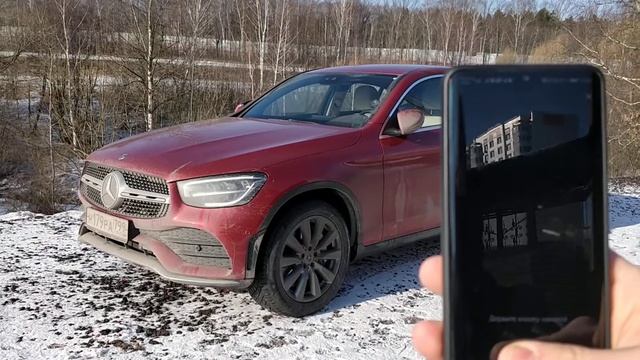 Mercedes GLC 300d engine stop смотреть онлайн