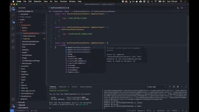 How to build a game using XState & React смотреть онлайн