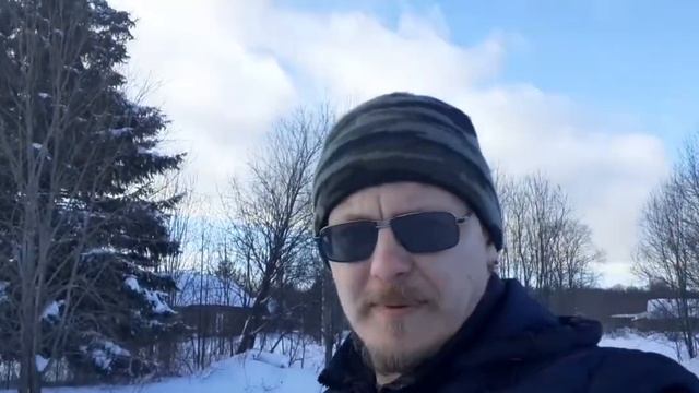 Пешком В ДЕРЕВНЮ. Вездеход ЗИС-5 по глубокому снегу. смотреть онлайн