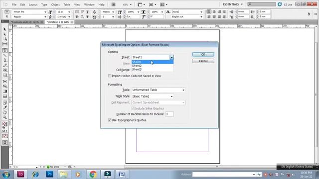 Excel की फाइल को Adobe InDesign में लाने की शार्ट ट्रिक। Daily Run #DailyRun #DailyRunInDesign смотреть онлайн
