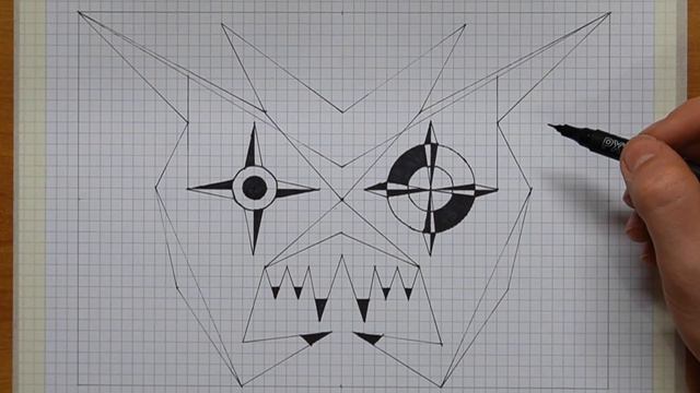 How To Paint the GEOMETRIC MONSTER (#1) смотреть онлайн