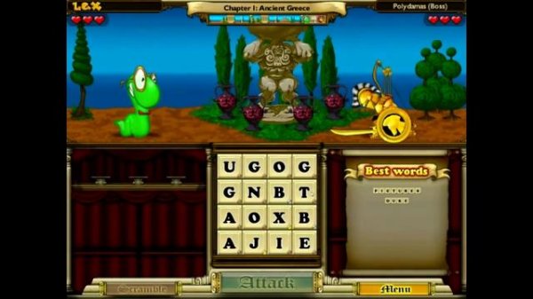 Lets play Bookworm Adventures Deluxe! Tasty [Part 1] [Gameplay/Commentary]