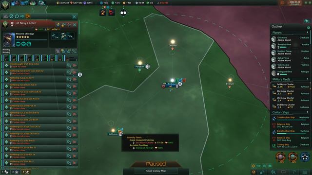 Stellaris #47 Geckos with Leviathans and Kennedy Patch - Let's Play смотреть онлайн