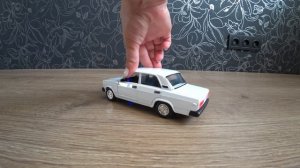 ВАЗ 2107/ ЖИГУЛИ/ МЕТАЛЛИЧЕСКИЕ МАШИНКИ/ МОДЕЛЬКИ/ СО СВЕТОМ И ЗВУКОМ/ АВТОПАНОРАМА/ ИГРУШКИ МАШИНК