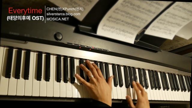 [EASY PIANO] Everytime (드라마 태양의 후예 OST) - 첸X펀치 / Piano cover 피아노 смотреть онлайн