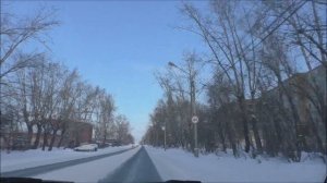 г. Ачинск ул.  Е.Пузановой, Ленина, Л.Толстого, Кирова  19.12.21г. Автор видео Елена Цыганова
