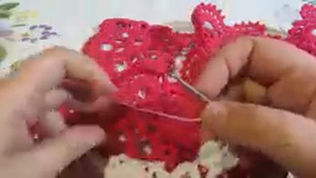 Салфетка крючком Розы 3_Doily crochet Roses #салфетка #салфеткакрючком #вязаниекрючкомвязание # смотреть онлайн