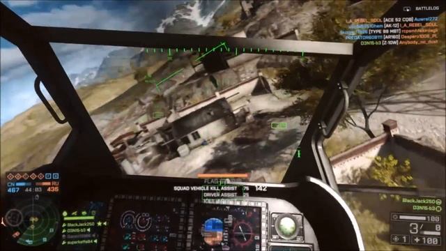 Battlefield 4: Mi-28 Havoc / Z-10W Fierce Thunderbolt [Attack helicopters] Gameplay (Pilot + Gunner смотреть онлайн