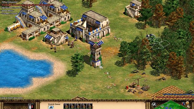 Age of Empires 2 HD Killing Hardest AI Computer with Skirmishers (Byzantines civilization) смотреть онлайн