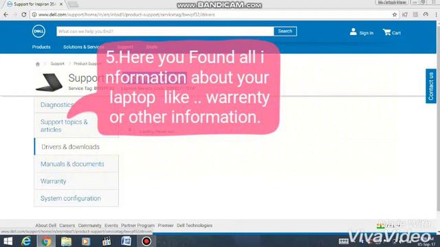 How to Download Drivers for any dell Laptop.. ( Graphics driver or more) смотреть онлайн