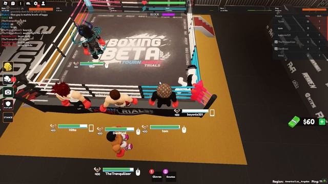 TESTING EARLY ACCESS TO TOURNAMENTS IN BOXING BETA (ROBLOX) смотреть онлайн