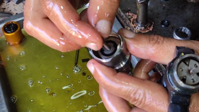 How To Rebuild Common Rail Injector 2kd // 2kd Injector Repair // Toyota Denso
