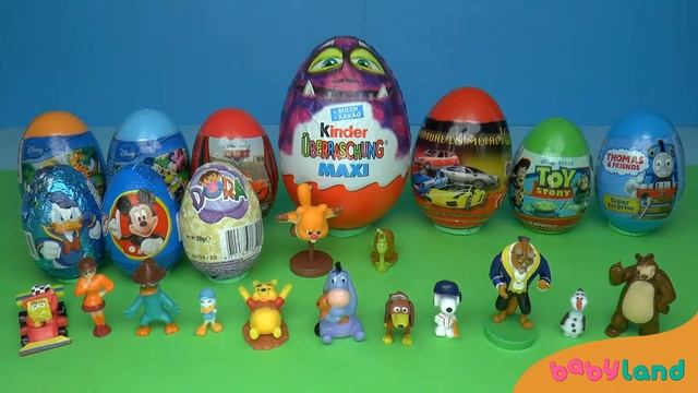 Toys - Surprise Eggs #36 смотреть онлайн