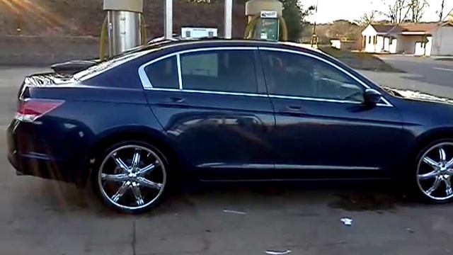 2008 honda accord on 20's смотреть онлайн