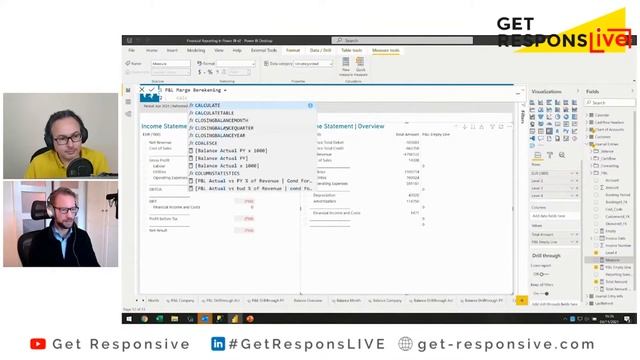 Highlights | Financial Statements in Power BI | GetResponsLIVE #72 смотреть онлайн