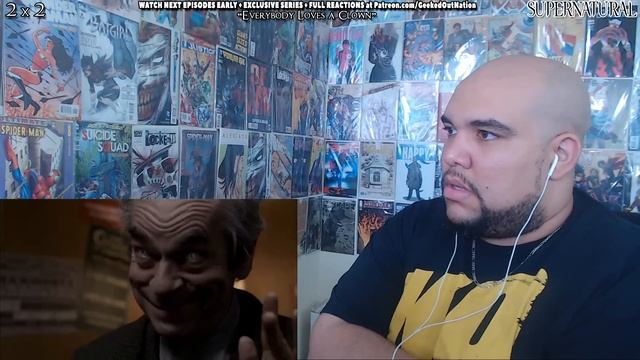 Supernatural REACTION Season 2 Episode 2 "Everybody Loves a Clown" 2x2 Reaction смотреть онлайн