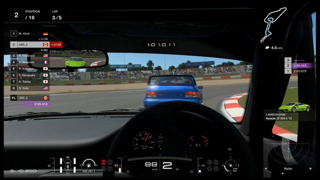 GT7 - World Circuits - World Touring Car 600 - Nurburgring GP - Suzuki Cappuccino ’91 (13B-REW-RX-7 смотреть онлайн