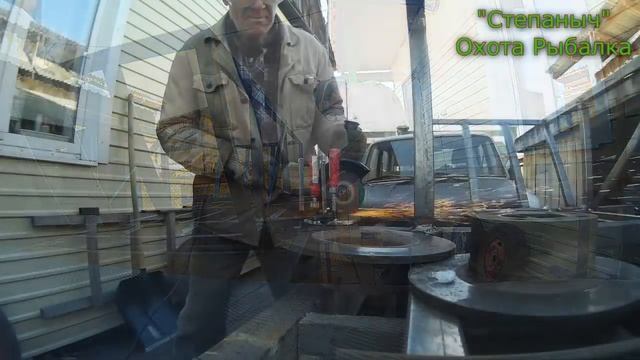 Самодельный гусеничный вездеход Задний мост Полуоси (12) смотреть онлайн