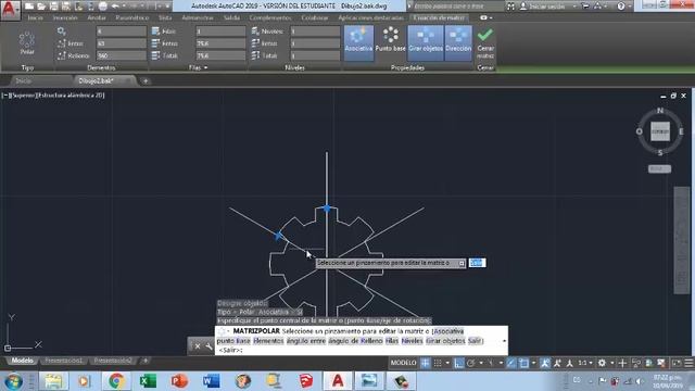 tutorial de autocad 2019: pieza mecanica 03 смотреть онлайн