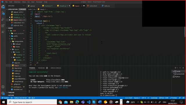 Another Code Battle With Terfea | React & HTML & Python | Visual Studio Code смотреть онлайн