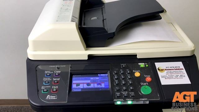 Kyocera FS 3640 MFP - Copy, Scan, Fax demo смотреть онлайн
