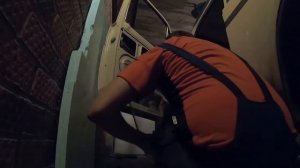 НИВА 2121. Установка бокового стекла двери