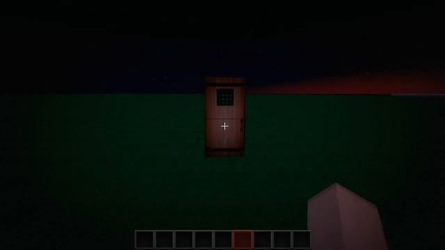 Учимся открывать дверь в minecraft . смотреть онлайн