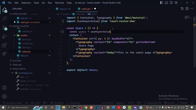 ? Real World Application of useAsyncValue() Hook | React Router DOM 6.10 | 2023 हिंदी में смотреть онлайн