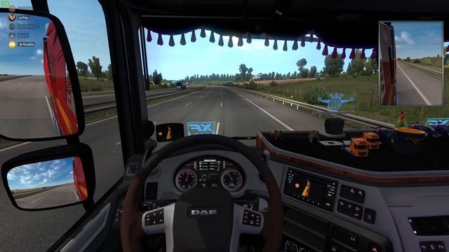 Euro Truck Simulator 2 на руле Logitech G29 СТРИМ!!!!I► смотреть онлайн