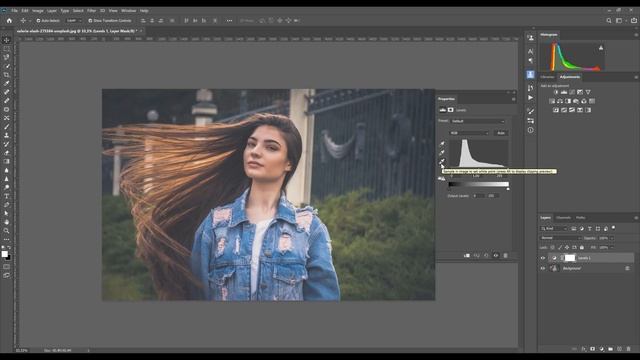 Poprawa koloru i kontrastu dwoma kliknięciami - Kurs Photoshop смотреть онлайн