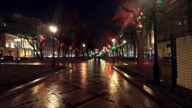 Москва. Путешествие в Рождество-2020 на Никитском бульваре. смотреть онлайн