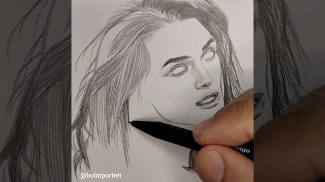 Кира Найтли. Рисую простым карандашом. Оцените от 1 до 10. смотреть онлайн