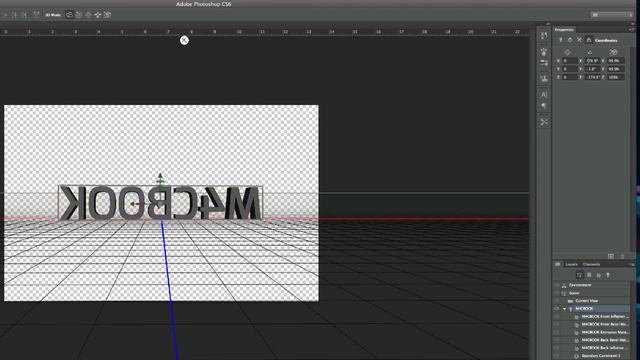 How to: Make a 3D Text Rotation in Photoshop CS6 смотреть онлайн