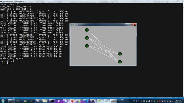 NEAT Обучение Часть 4 Мутации, расчет входов, выходов, функции активации и фитнесс смотреть онлайн