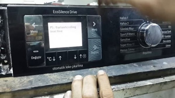 Bosch logixx F67 hata silme bosch logixx f 67 hata silme